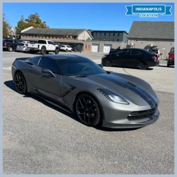 Gray 2016 Chevrolet Corvette Stingray Z51 1LT for sale in Indianapolis, IN
