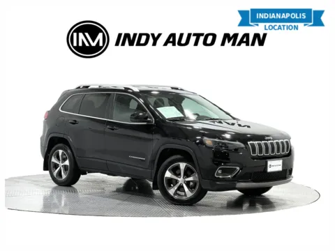 Black 2019 Jeep Cherokee Limited for sale in Indianapolis, IN