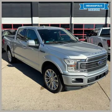 Silver 2018 Ford F-150 Limited for sale in Indianapolis, IN