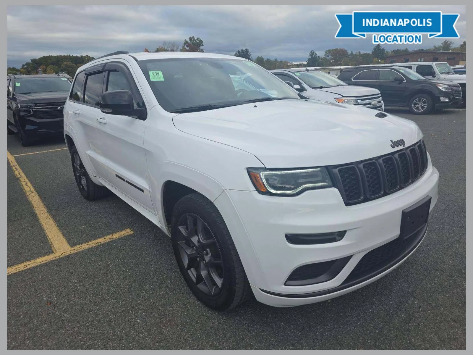 White 2020 Jeep Grand Cherokee Limited X for sale in Indianapolis, IN