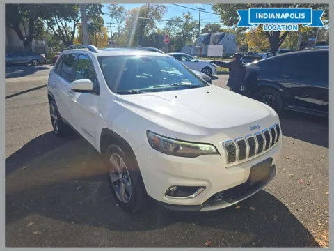 White 2019 Jeep Cherokee Limited for sale in Indianapolis, IN