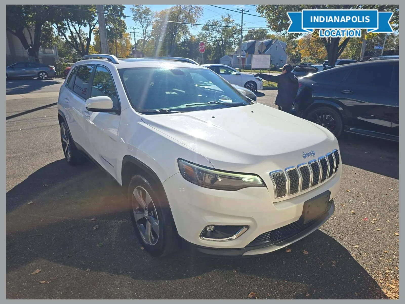 White 2019 Jeep Cherokee Limited for sale in Indianapolis, IN