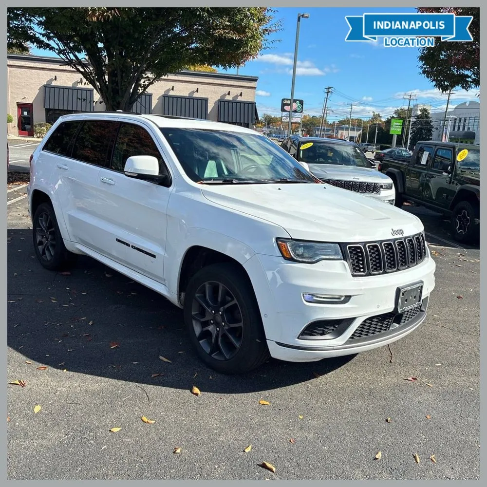 White 2020 Jeep Grand Cherokee Overland for sale in Indianapolis, IN