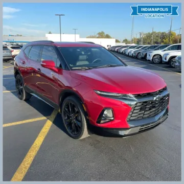 Red 2019 Chevrolet Blazer RS for sale in Indianapolis, IN