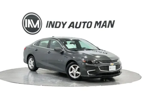 Gray 2017 Chevrolet Malibu LS 1FL for sale in Indianapolis, IN