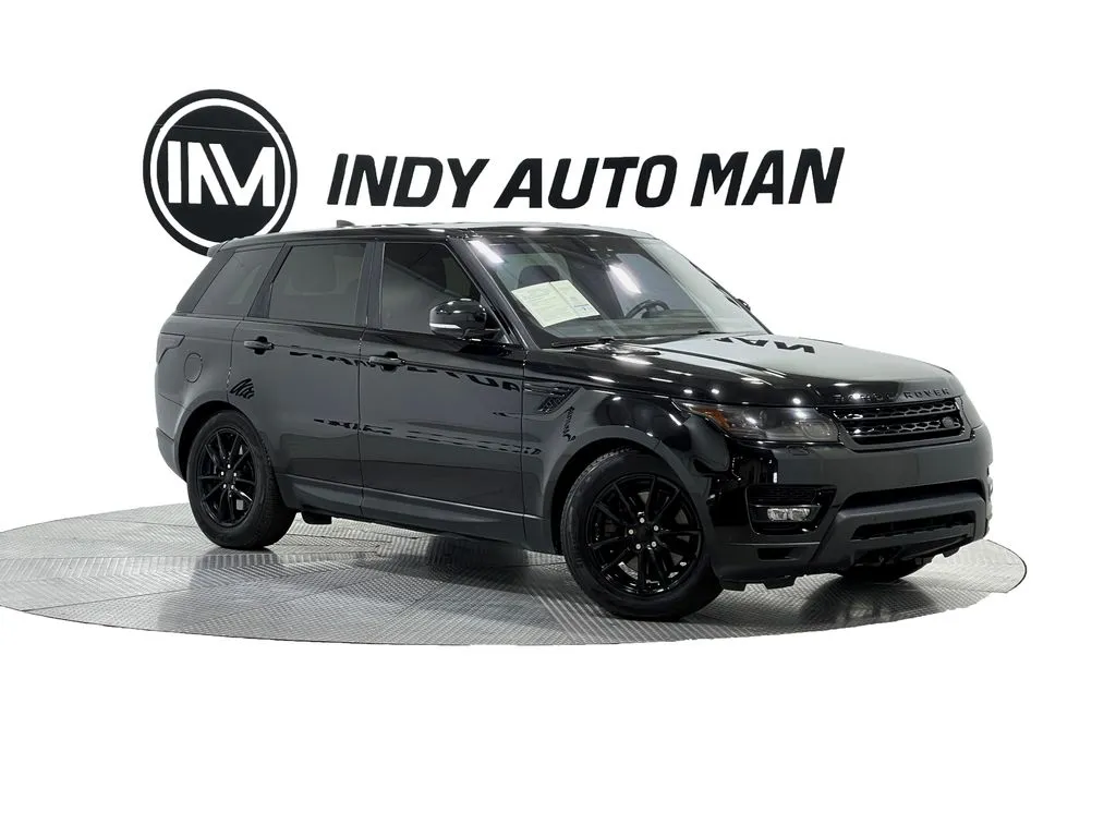 Black 2017 Land Rover Range Rover Sport HSE Td6 for sale in Indianapolis, IN