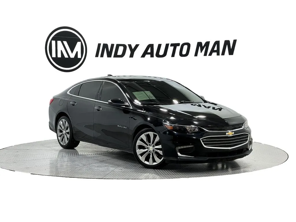 Black 2018 Chevrolet Malibu Premier for sale in Indianapolis, IN