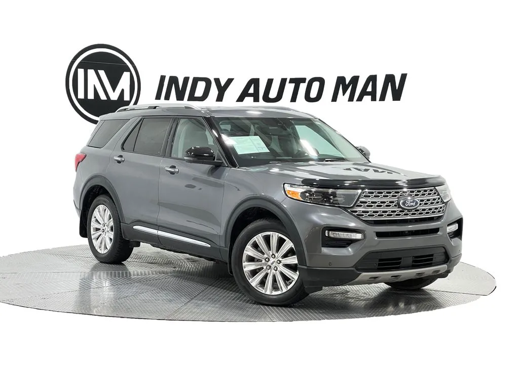 Gray 2021 Ford Explorer Limited for sale in Indianapolis, IN