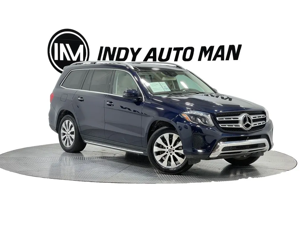 Blue 2018 Mercedes-Benz GLS 450 4MATIC for sale in Indianapolis, IN