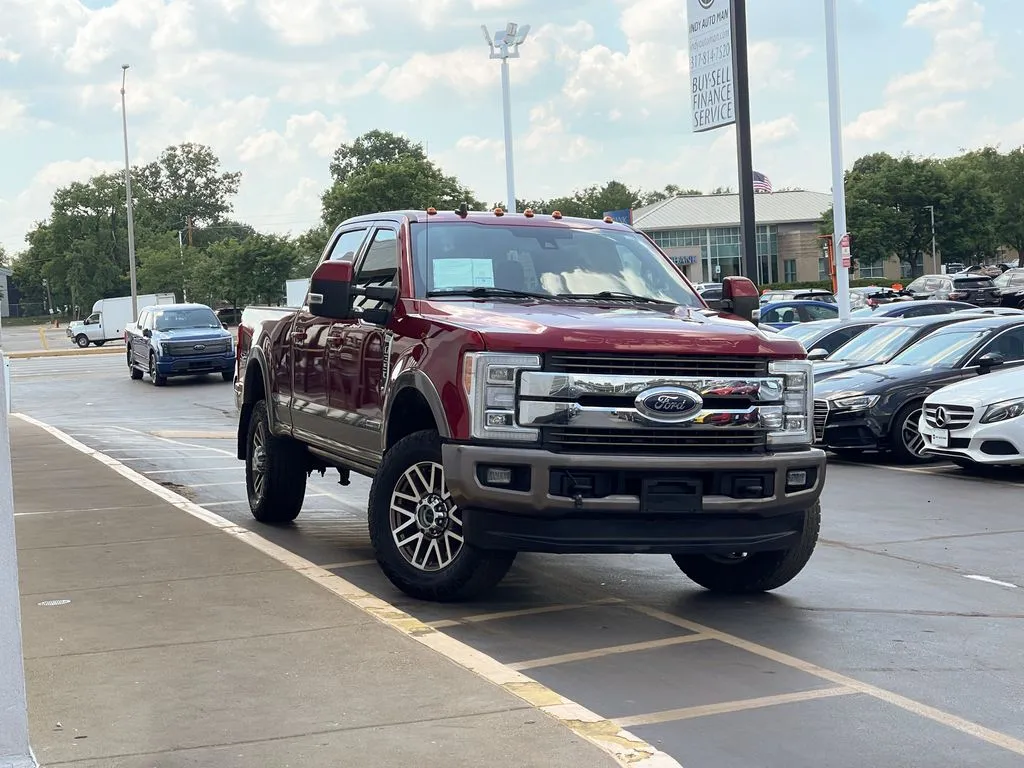 Red 2019 Ford F-350SD King Ranch for sale in Indianapolis, IN