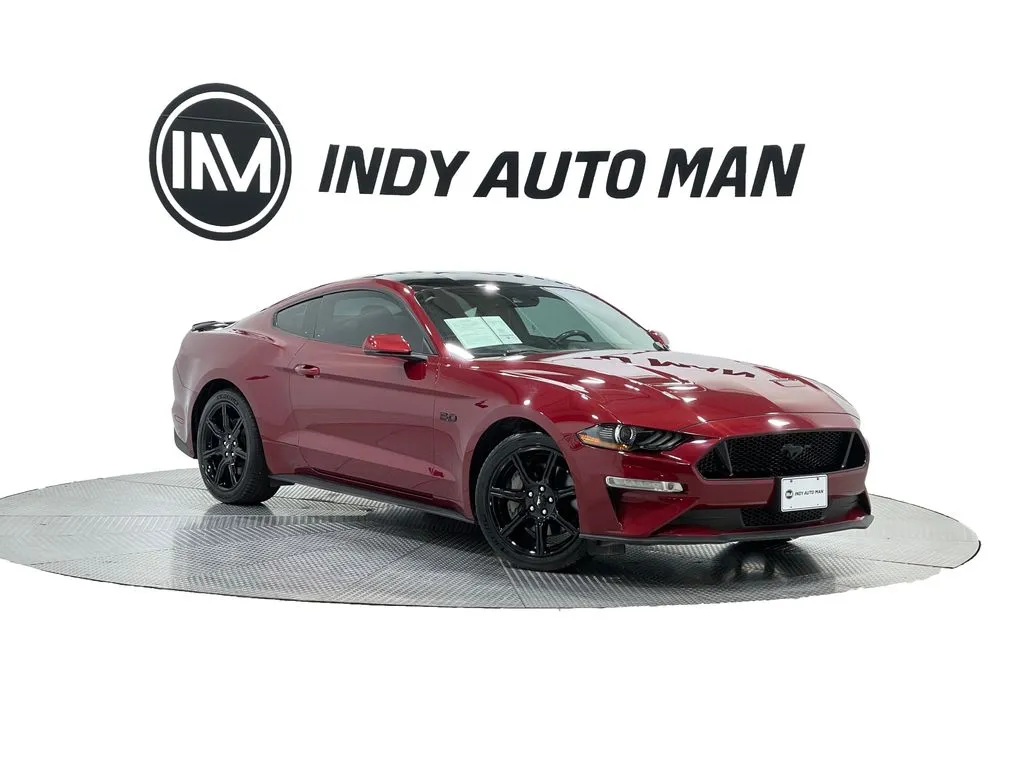 Red 2018 Ford Mustang GT Premium for sale in Indianapolis, IN
