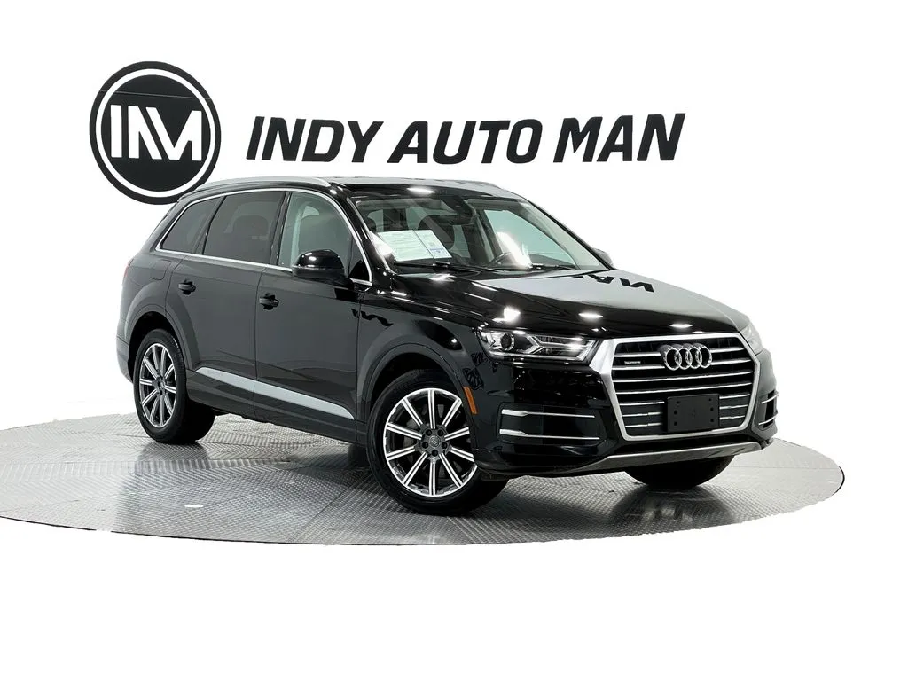 Black 2019 Audi Q7 55 Premium quattro for sale in Indianapolis, IN