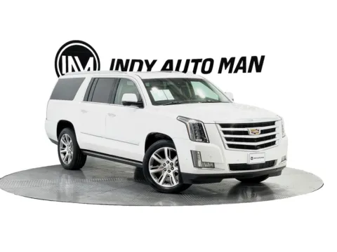 White 2019 Cadillac Escalade ESV Premium for sale in Indianapolis, IN