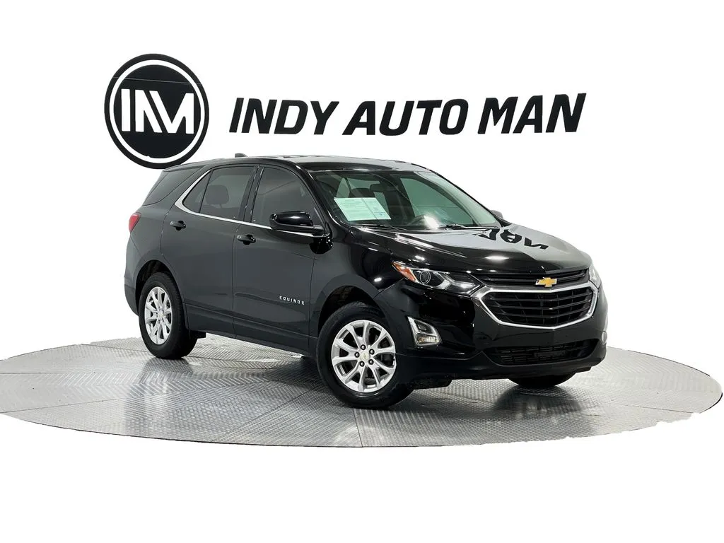 Black 2018 Chevrolet Equinox LT for sale in Indianapolis, IN