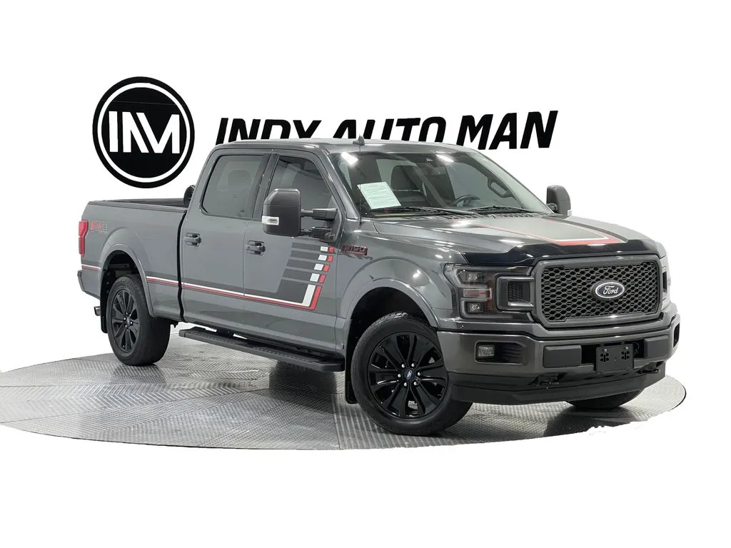 Gray 2019 Ford F-150 Lariat for sale in Indianapolis, IN