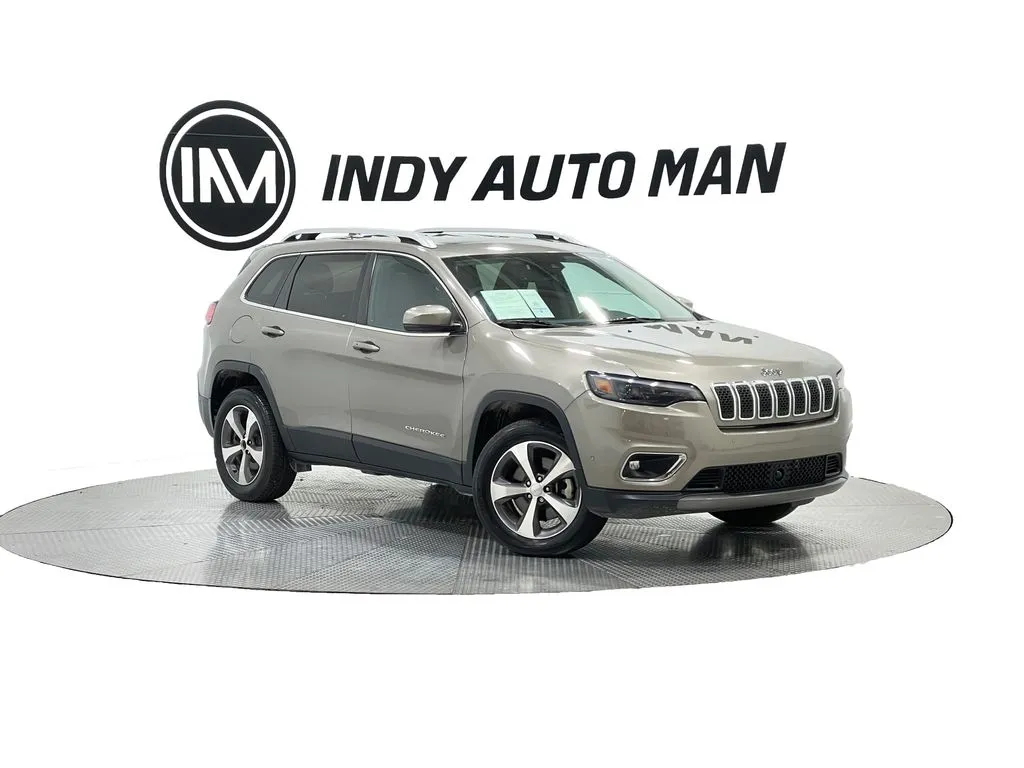 Brown 2021 Jeep Cherokee Limited for sale in Indianapolis, IN
