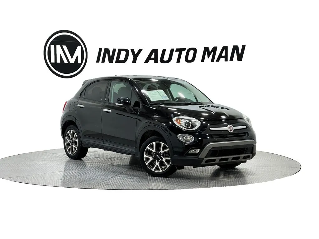 Black 2017 Fiat 500X Trekking for sale in Indianapolis, IN