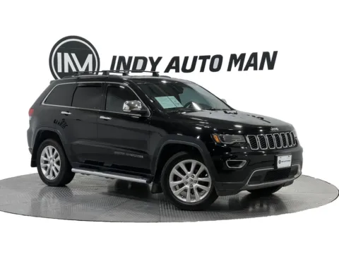 Black 2017 Jeep Grand Cherokee Limited for sale in Indianapolis, IN