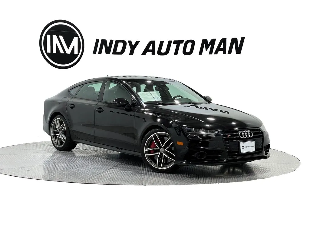 Black 2018 Audi S7 4.0T Premium Plus quattro for sale in Indianapolis, IN