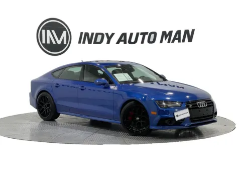 Blue 2017 Audi S7 4.0T Premium Plus quattro for sale in Indianapolis, IN