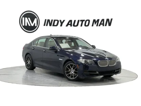Blue 2014 BMW 5 Series 550i xDrive for sale in Indianapolis, IN