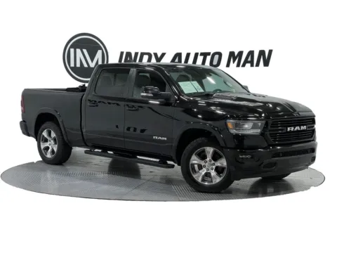 Black 2021 Ram 1500 Laramie for sale in Indianapolis, IN