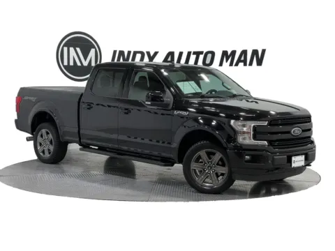 Black 2020 Ford F-150 Lariat for sale in Indianapolis, IN