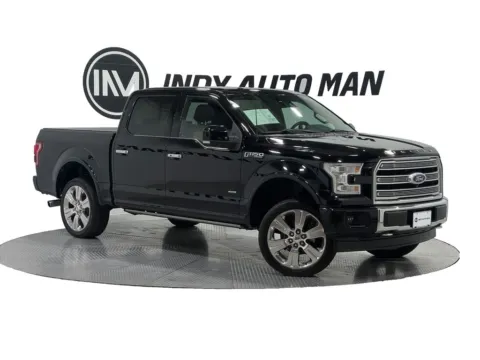 Black 2017 Ford F-150 Limited for sale in Indianapolis, IN