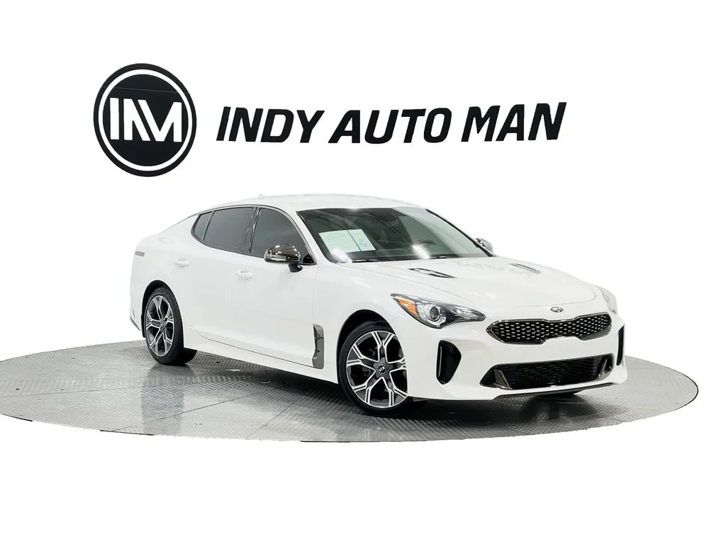 White 2021 Kia Stinger GT-Line for sale in Indianapolis, IN