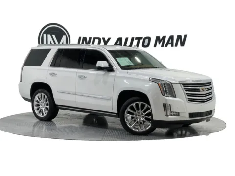 White 2017 Cadillac Escalade Platinum Edition for sale in Indianapolis, IN