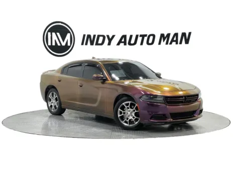 Black 2015 Dodge Charger SXT for sale in Indianapolis, IN