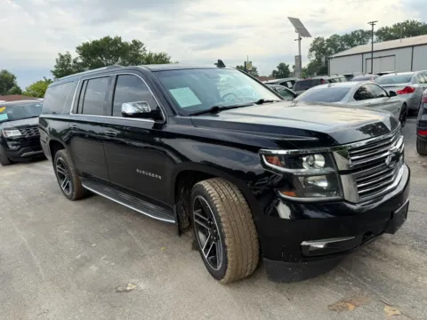 Black 2016 Chevrolet Suburban LTZ for sale in Indianapolis, IN