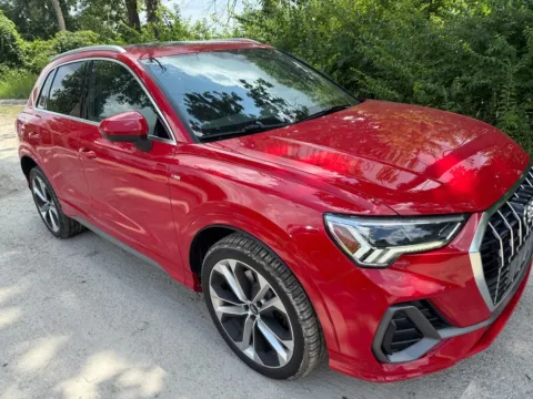 Red 2020 Audi Q3 Premium Plus S line quattro for sale in Indianapolis, IN