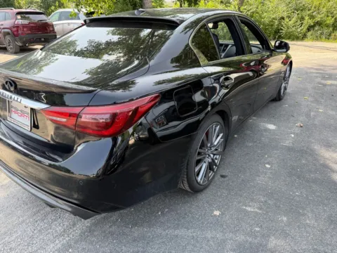 Another view of 2018 INFINITI Q50 Red Sport 400 for sale in Indianapolis, IN at Indy Auto Man
