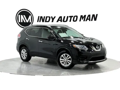Black 2016 Nissan Rogue SV for sale in Indianapolis, IN