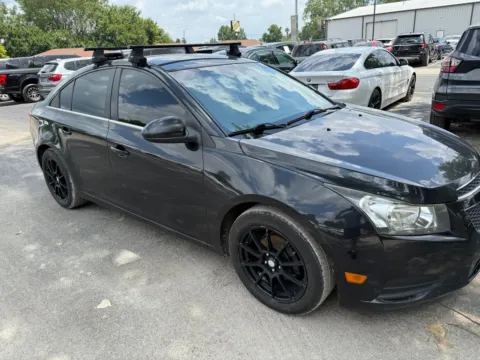 Black 2014 Chevrolet Cruze 1LT for sale in Indianapolis, IN