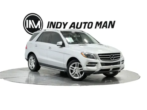 Silver 2015 Mercedes-Benz M-Class ML 350 4MATIC for sale in Indianapolis, IN