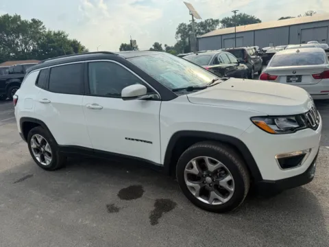 White 2019 Jeep Compass Limited for sale in Indianapolis, IN