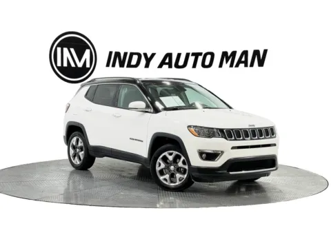 White 2019 Jeep Compass Limited for sale in Indianapolis, IN