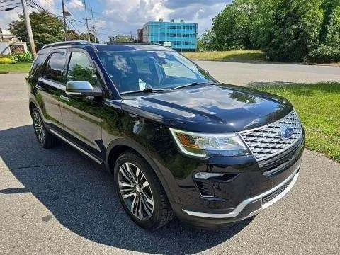 Black 2019 Ford Explorer Platinum for sale in Indianapolis, IN