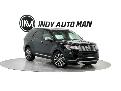 Black 2019 Ford Explorer Platinum for sale in Indianapolis, IN