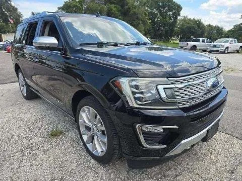 Black 2018 Ford Expedition Platinum for sale in Indianapolis, IN