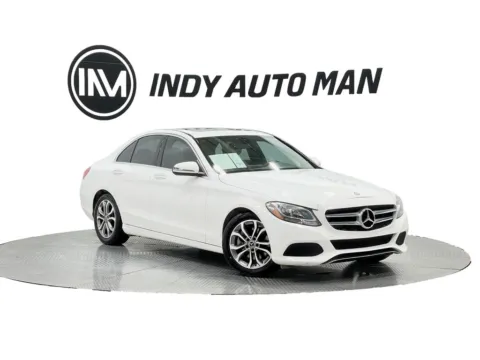 White 2018 Mercedes-Benz C-Class C 300 for sale in Indianapolis, IN