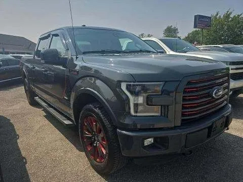 Gray 2016 Ford F-150 Lariat for sale in Indianapolis, IN