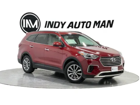 Red 2017 Hyundai Santa Fe SE for sale in Indianapolis, IN