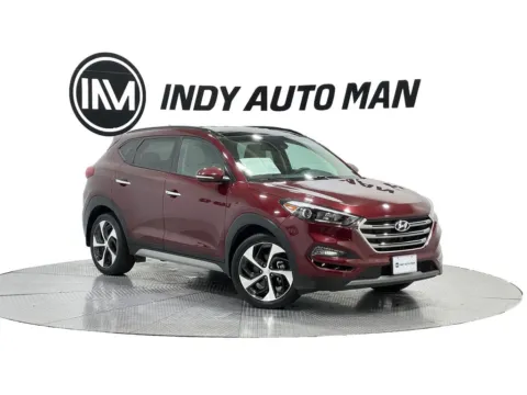 Red 2017 Hyundai Tucson Limited for sale in Indianapolis, IN