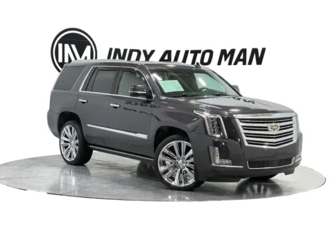 Gray 2017 Cadillac Escalade Platinum Edition for sale in Indianapolis, IN
