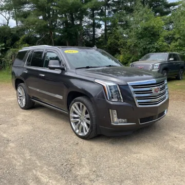 Gray 2017 Cadillac Escalade Platinum Edition for sale in Indianapolis, IN