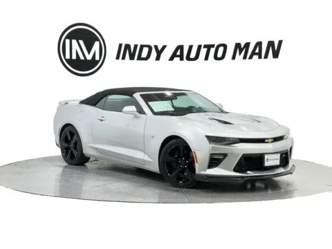 Silver 2017 Chevrolet Camaro SS 2SS for sale in Indianapolis, IN