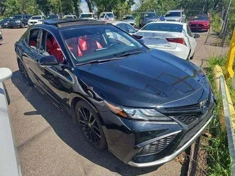 Black 2021 Toyota Camry XSE for sale in Indianapolis, IN
